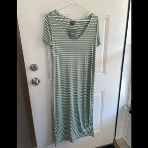 Striped dress, size large